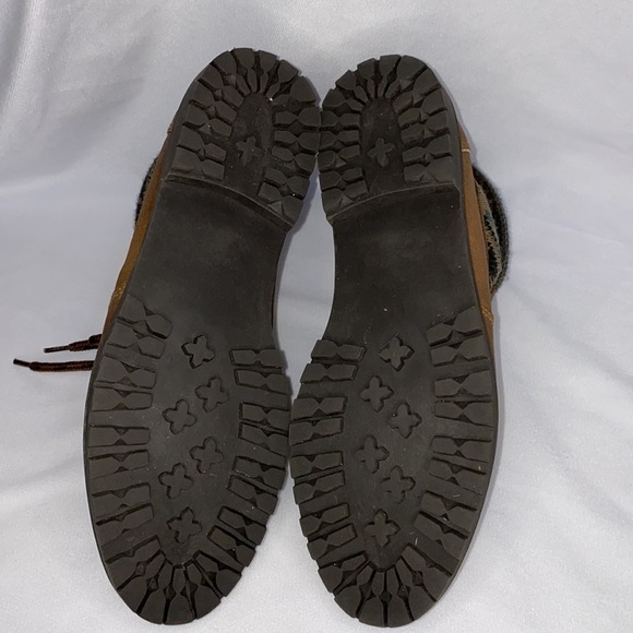 northwest Territory Leather Boots with Sweater Trim Size 7 - Picture 12 of 12